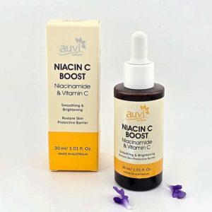Auvi Nature NIACIN C BOOST BRIGHTENING SERUM NIACINAMIDE & VITAMIN C